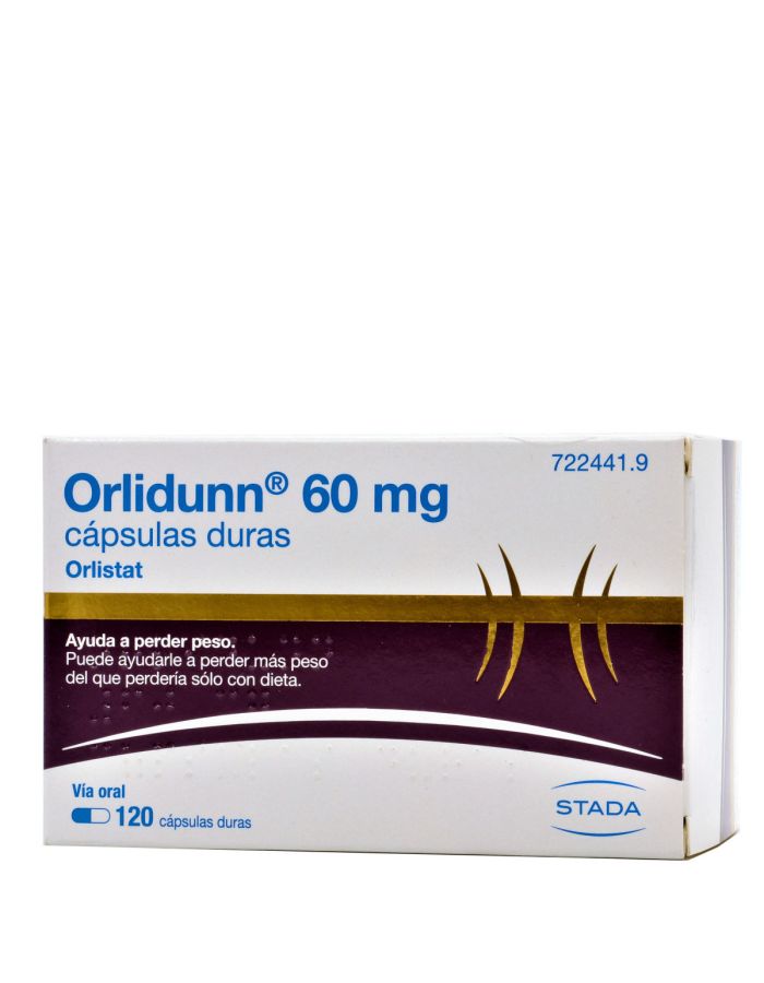 Orlidunn 60mg Orlistat 120 Cápsulas Stada