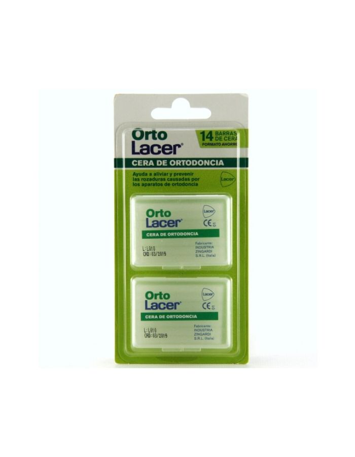 OrtoLacer Cera de Ortodoncia 14 Barras de Cera Formato Ahorro