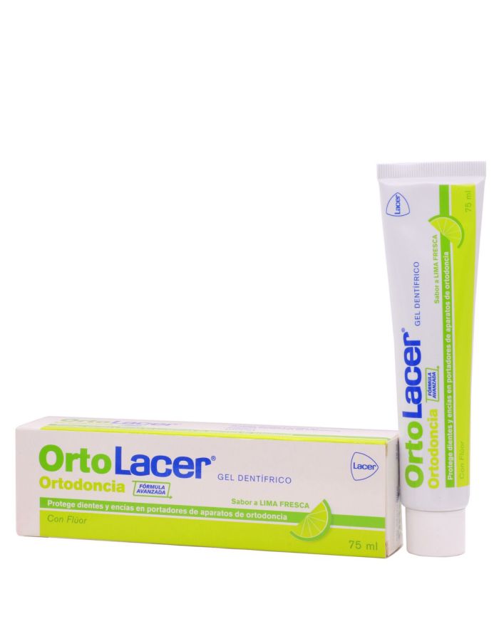 OrtoLacer Gel Dentífrico Lima Fresca 75ml