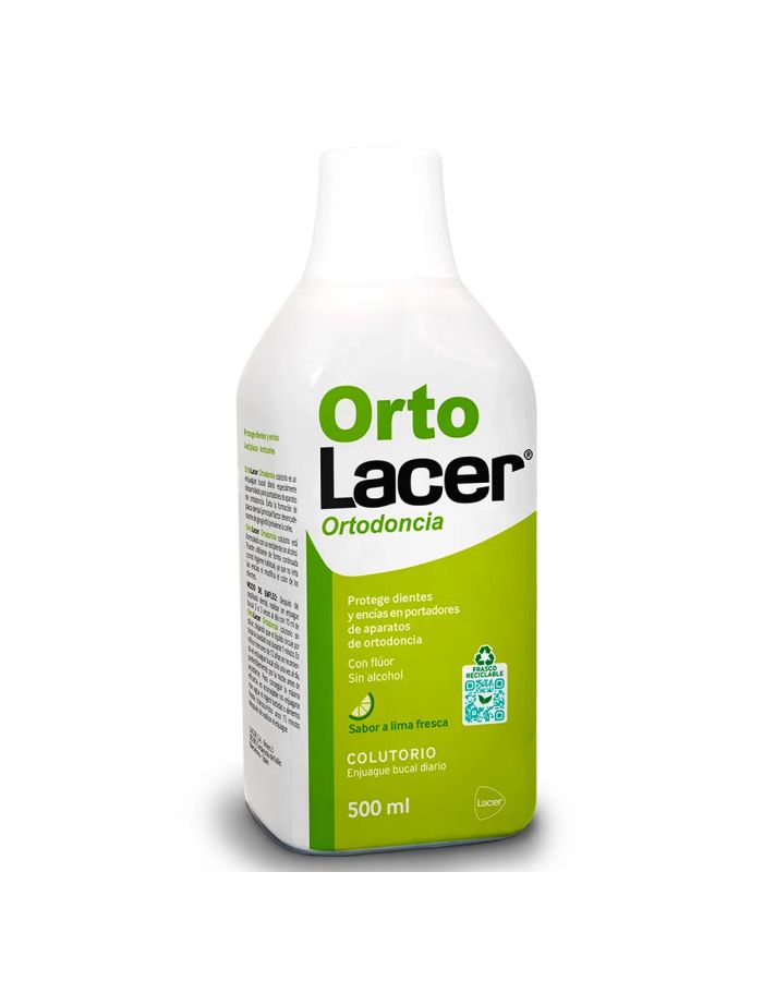 OrtoLacer Colutorio Sabor a Lima Fresca 500ml