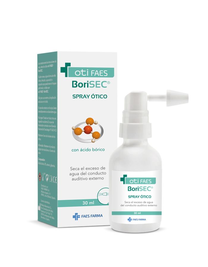 Oti Faes BoriSec Spray Ótico 30ml