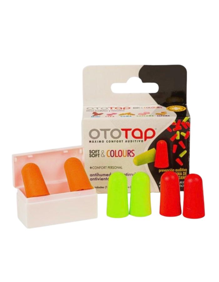 Ototap Espuma Soft & Colours 6 Tapones