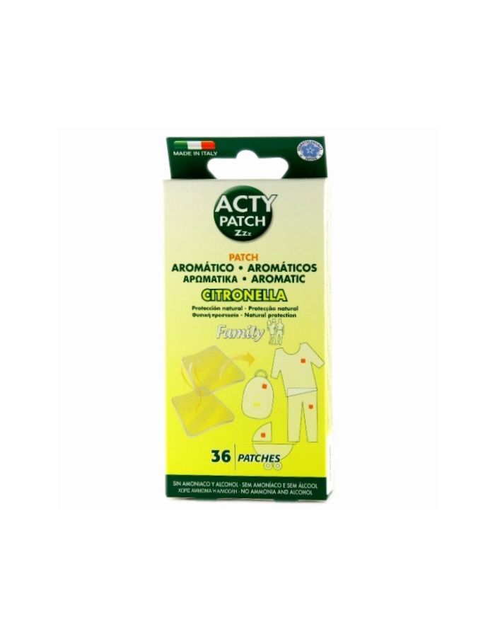Parches Antimosquitos Acty Patch Zzz 36uds