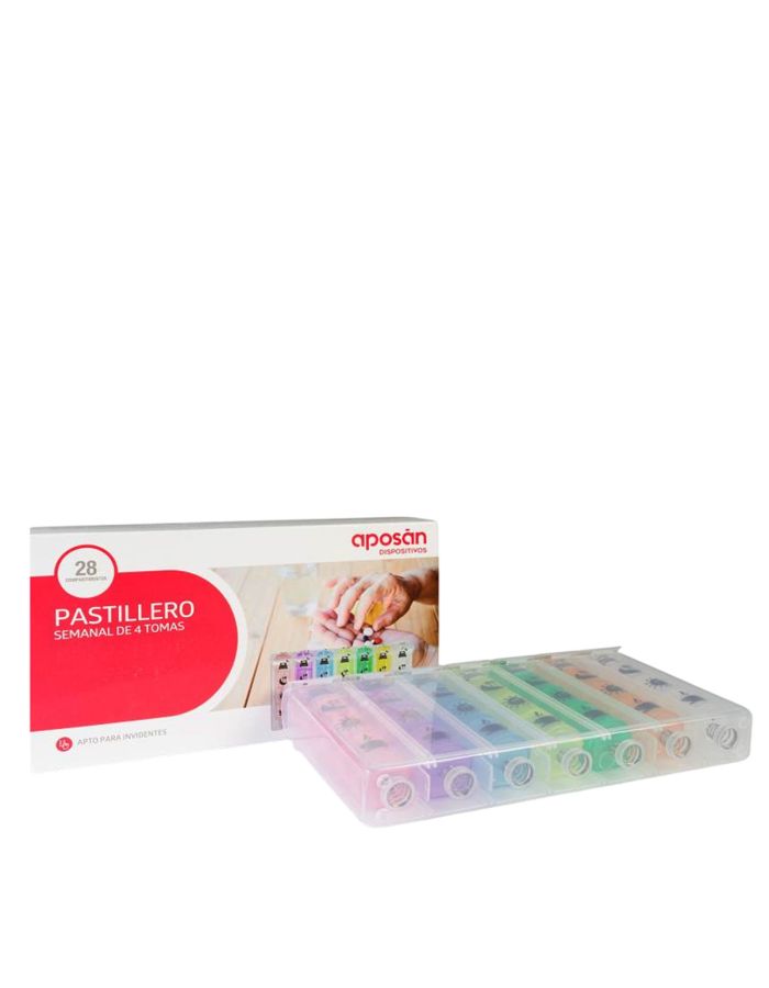 Pastillero Semanal 4 Tomas Aposan 