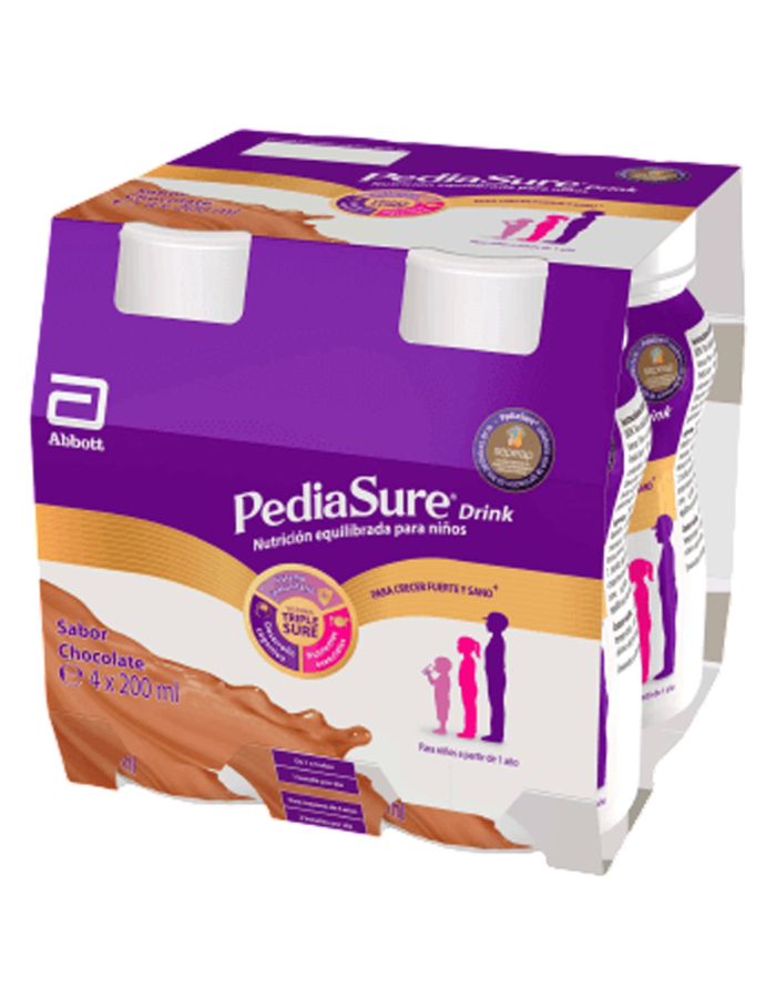 Pediasure Drink Chocolate 4 x 200ml