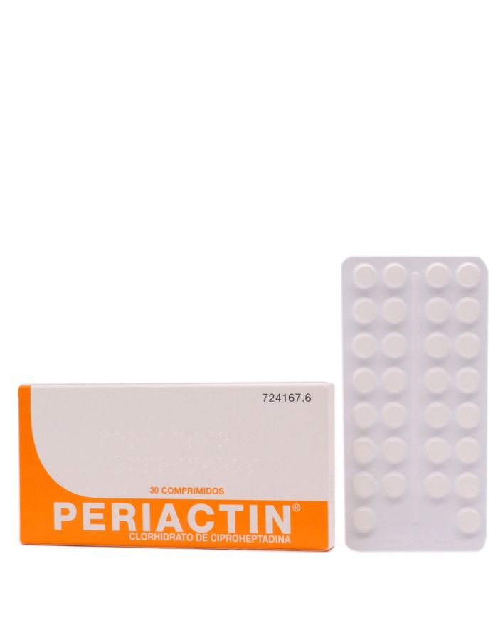 Periactin 4mg 30 Comprimidos 
