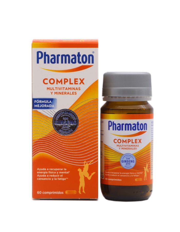 Pharmaton Complex 60 Comprimidos Fórmula Mejorada