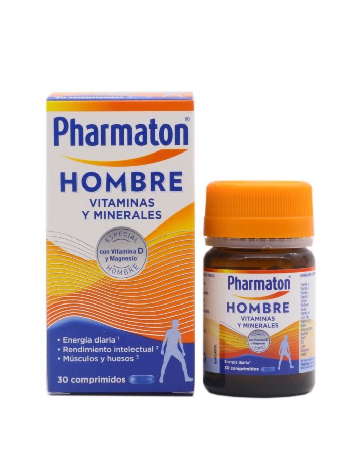 Pharmaton Hombre Vitaminas y Minerales 30 Comprimidos Sanofi