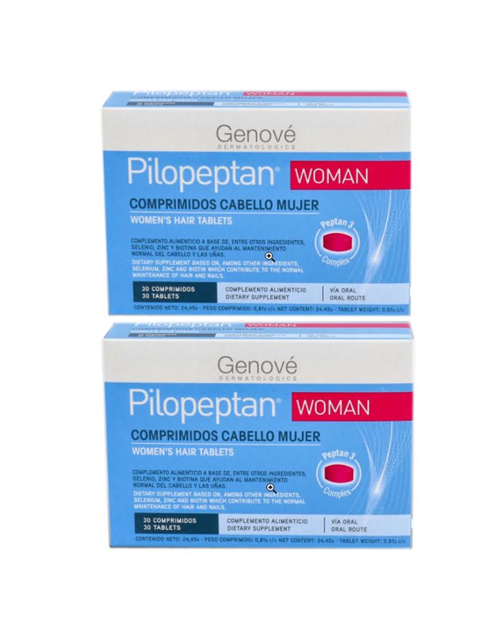 Pilopeptan Woman Cabello Mujer 30+30 Comprimidos 2ªUd 50%Dto Genove