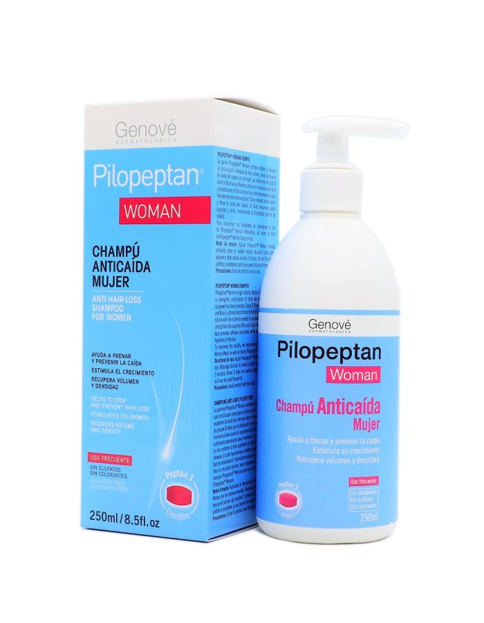 Pilopeptan Woman Champú Anticaída Mujer 250ml