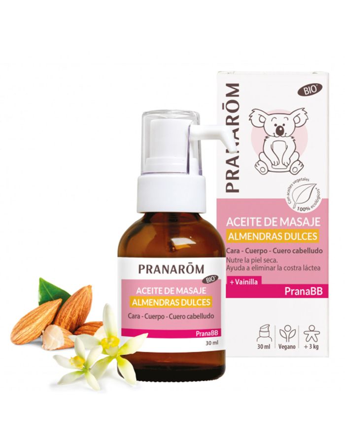 Pranarom Aceite de Masaje Almendras Dulces 30ml PranaBB