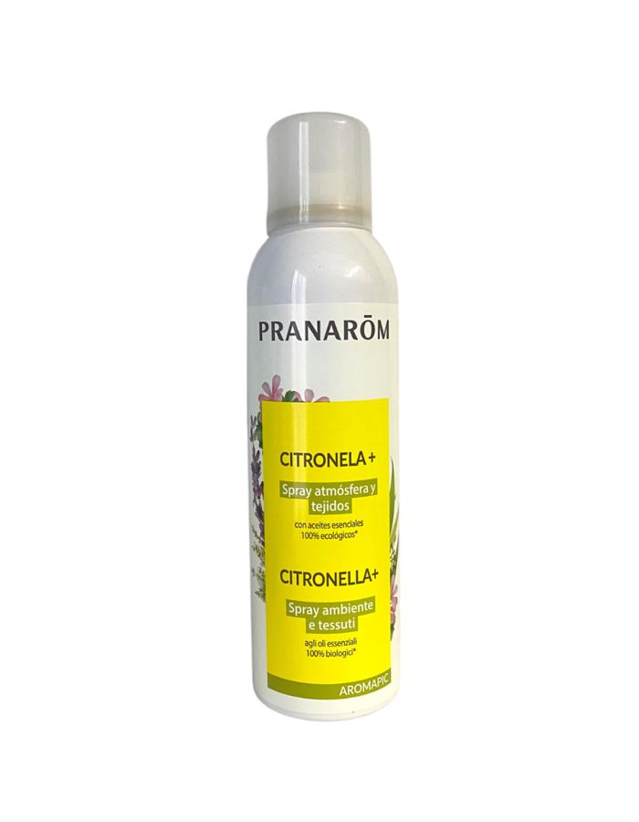 Pranarom Citronela+ Spray Atmósfera y Tejidos 150ml Aromapic