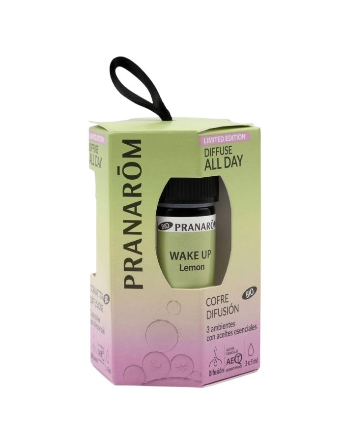 Pranarom Cofre Difusión Diffuse All Day 3 Aceites Esenciales 