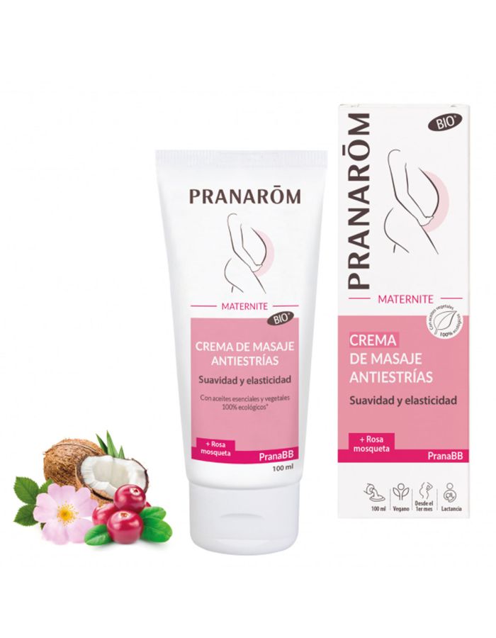 
Pranarom Crema de Masaje Antiiestrías 100ml PranaBB Maternite
