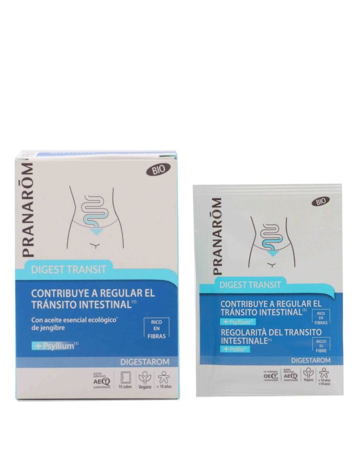 Pranarom Digest Transit 10 Sobres Digestarom