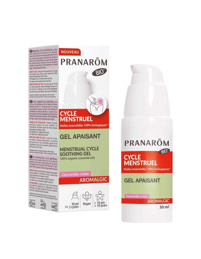 Pranarom Gel Calmante Ciclo Menstrual 30ml Aromalgic