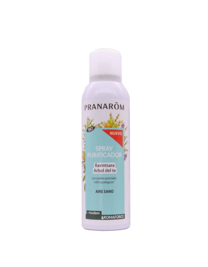 Pranarom Spray Purificador Ravintsara Arbol del Té Aire Sano AROMAFORCE 150ml