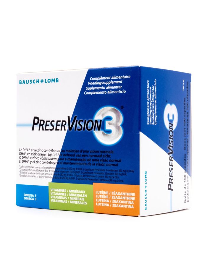 PreserVision 3 180 Cápsulas