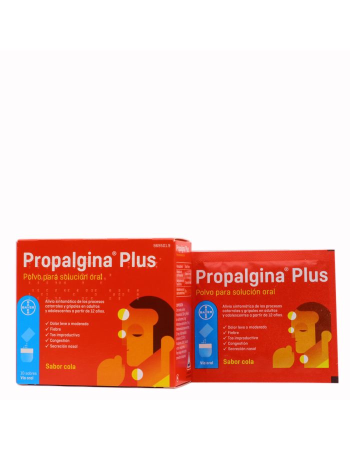 Propalgina Plus 10 Sobres Polvo para Solución Oral