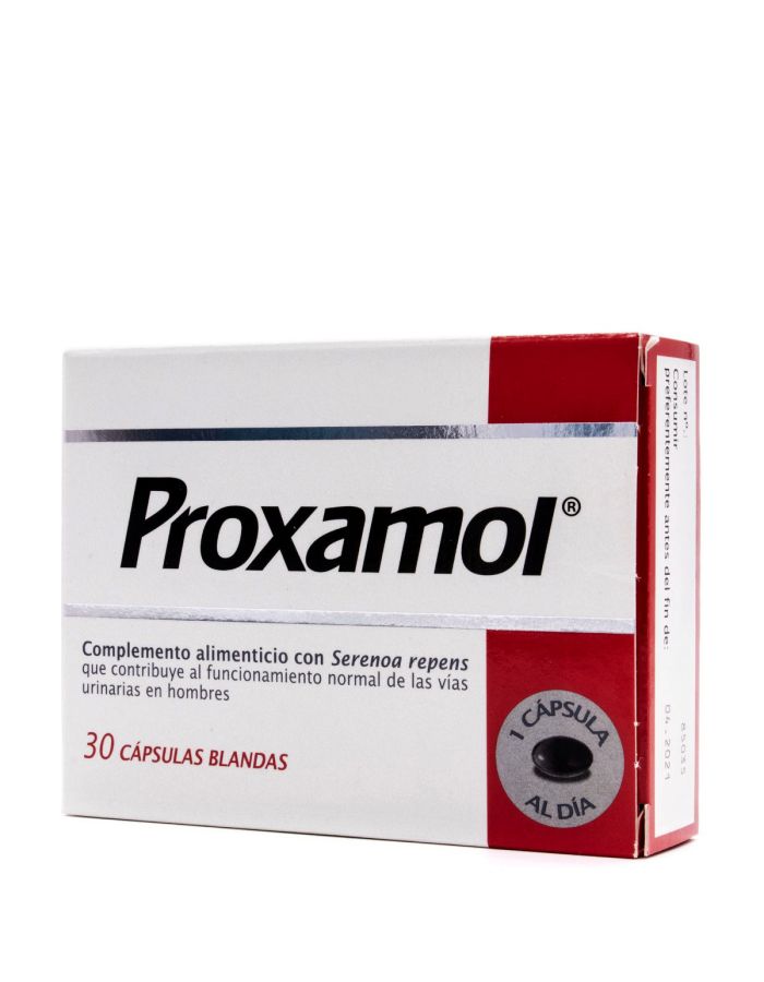 Proxamol 30 Cápsulas Vias Urinarias Hombre Menarini