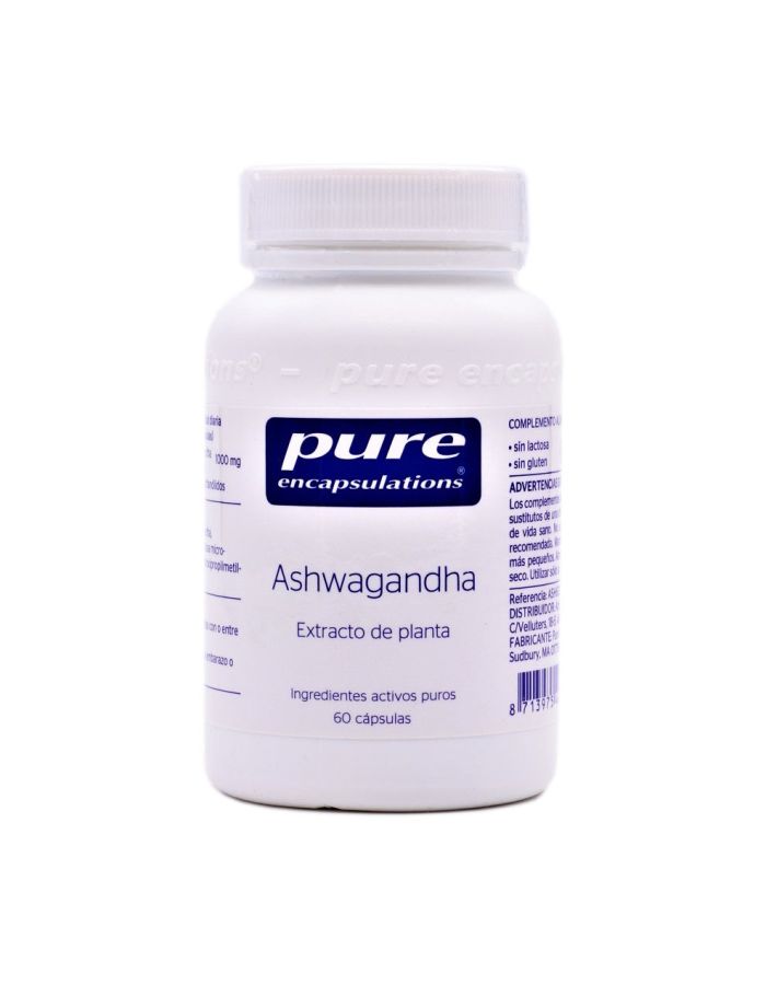 Pure Encapsulations Ashagandha 60 Cápsulas