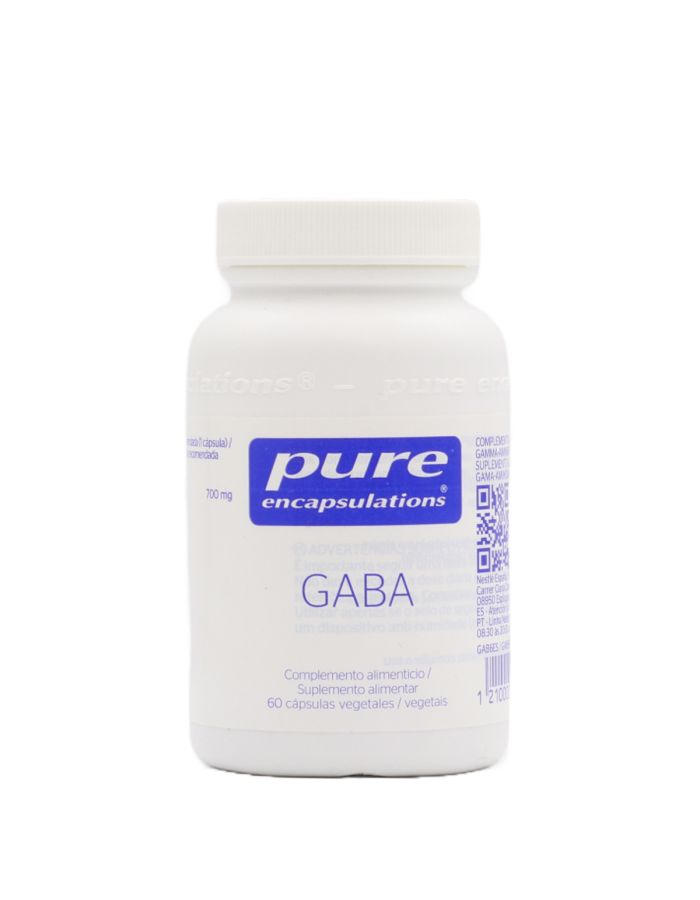 Pure Encapsulations Gaba 60 Cápsulas