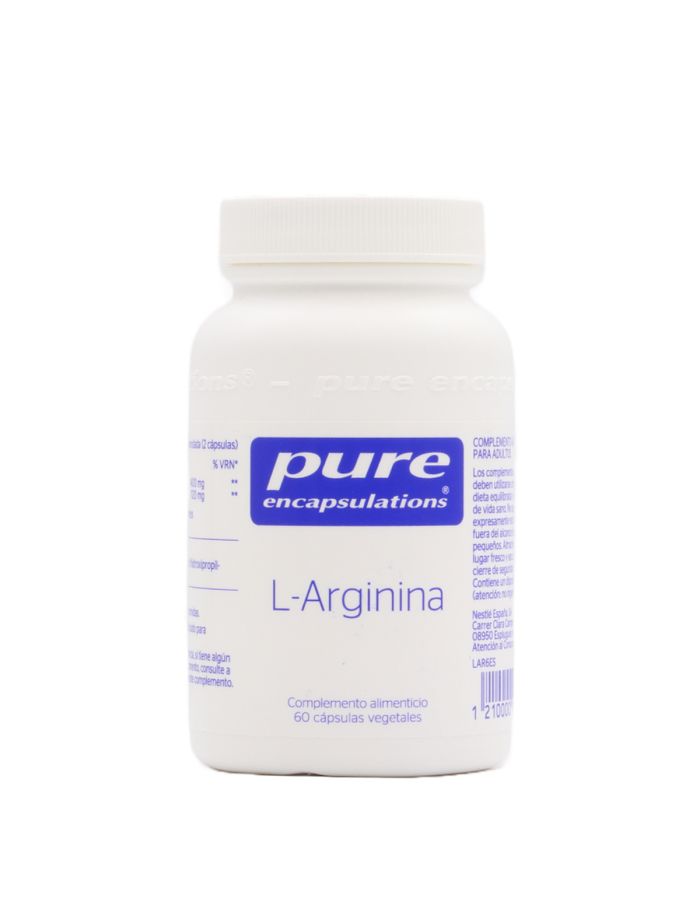 Pure Encapsulations L-Arginina 60 Cápsulas
