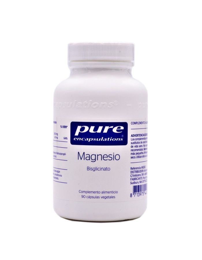 Pure Encapsulations Magnesio 90 Cápsulas Vegetales