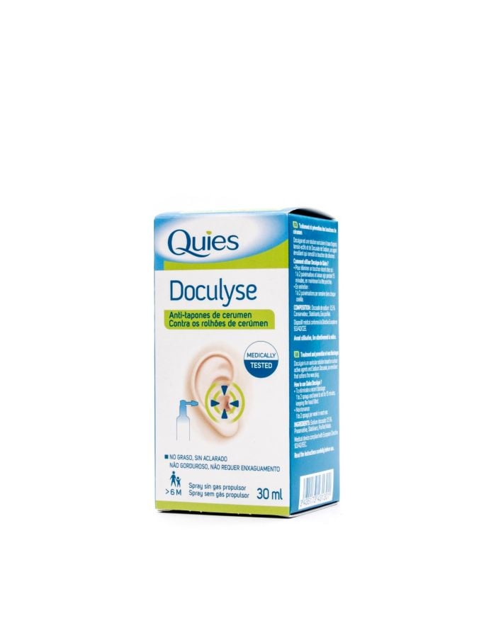 Quies Doculyse Higiene Conducto Auditivo 30ml
