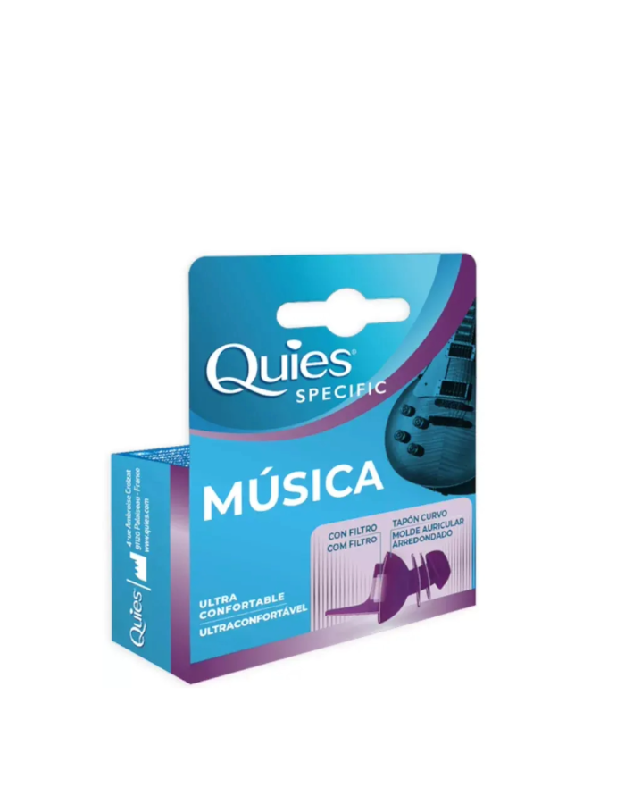 Quies Tapones Música 1 Par