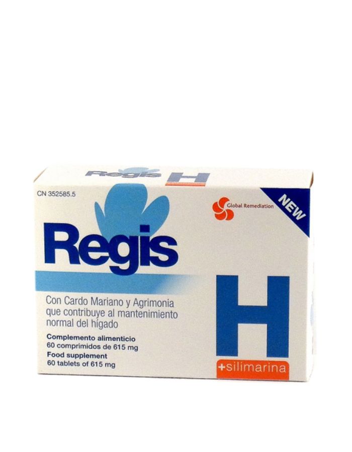 Regis H Silimarina 60 Comprimidos