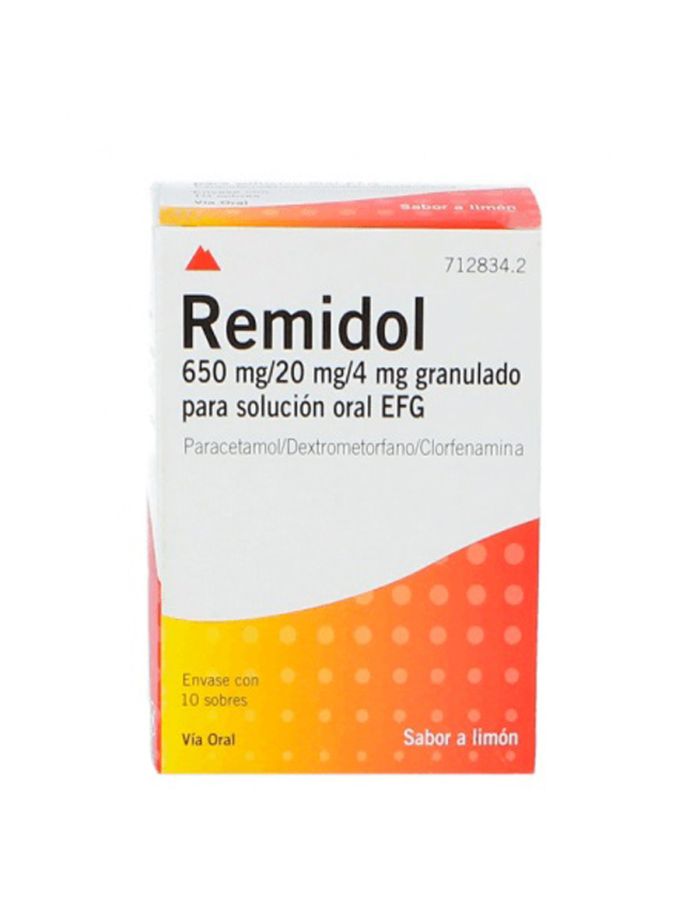 Remidol 10 Sobres Granulado para Solución Oral