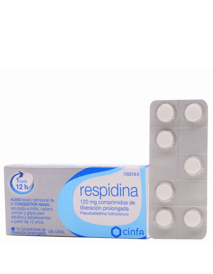 Respidina 14 Comprimidos de Liberación Prolongada Cinfa