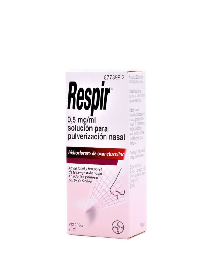 Respir Solución Para Pulverización Nasal 20ml      