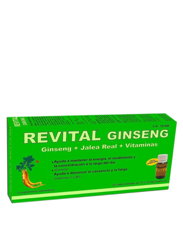 Revital Ginseng  20 Ampollas Bebibles