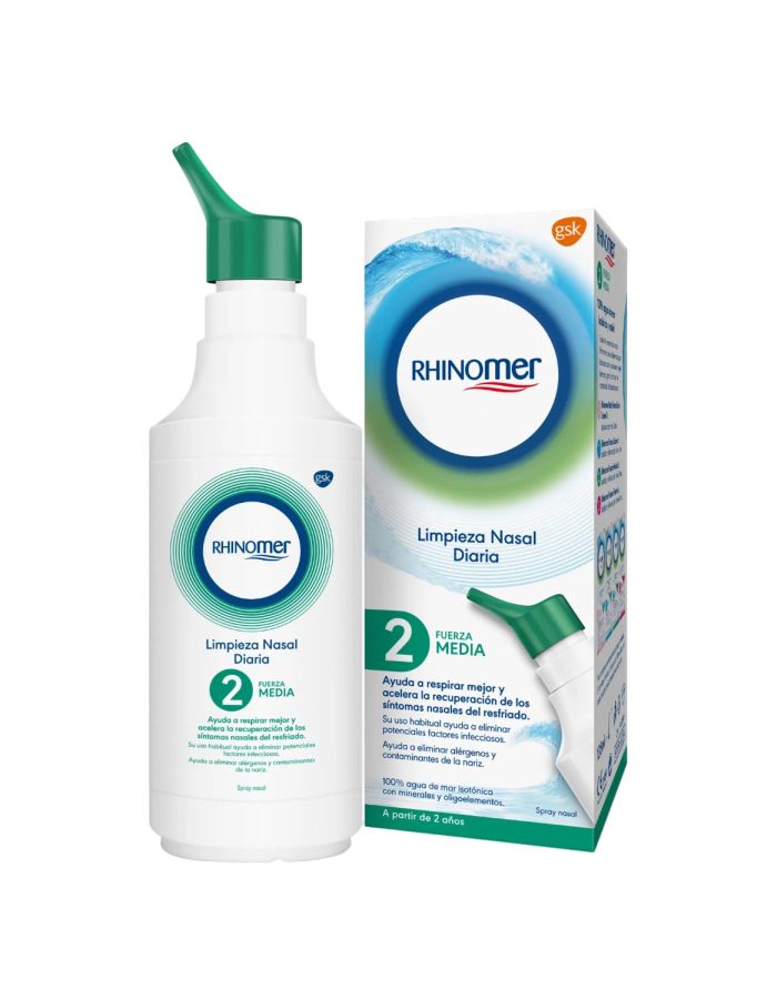 Rhinomer Fuerza 2 Limpieza Nasal 180ml