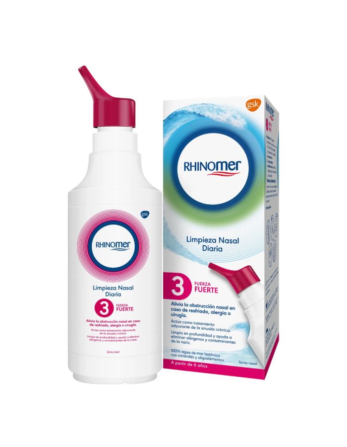 Rhinomer Fuerza 3 Limpieza Nasal 180ml