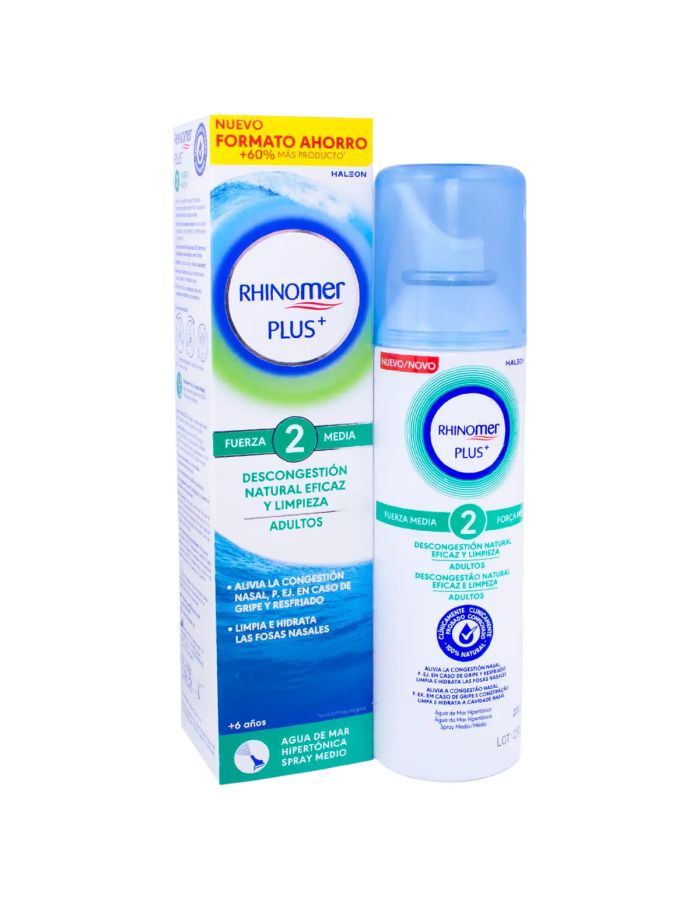 Rhinomer Plus Fuerza 2 Spray Nasal 200ml