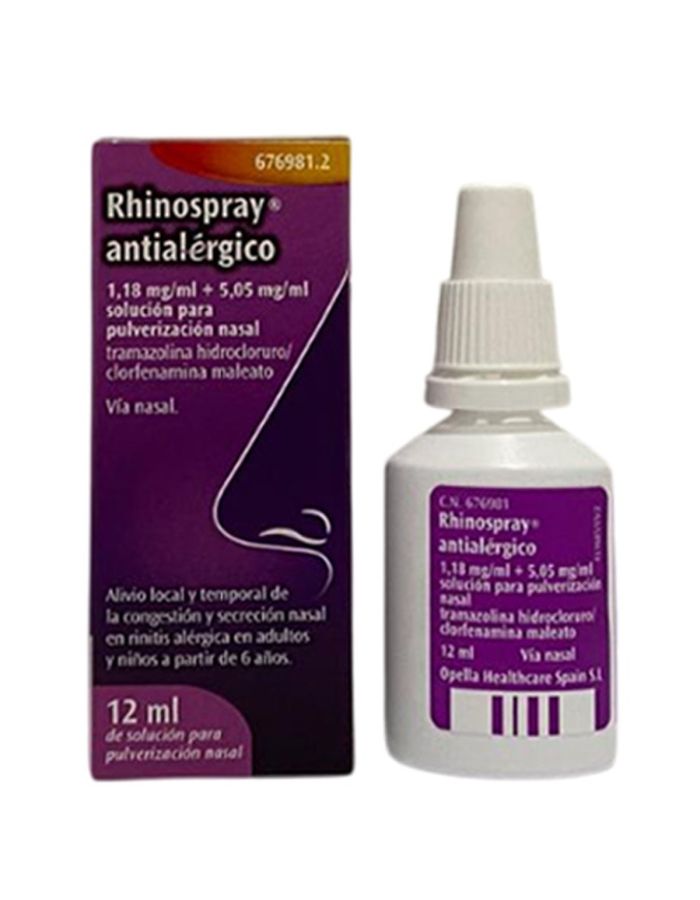 Rhinospray Antialérgico 12ml Solución para Pulverización Nasal