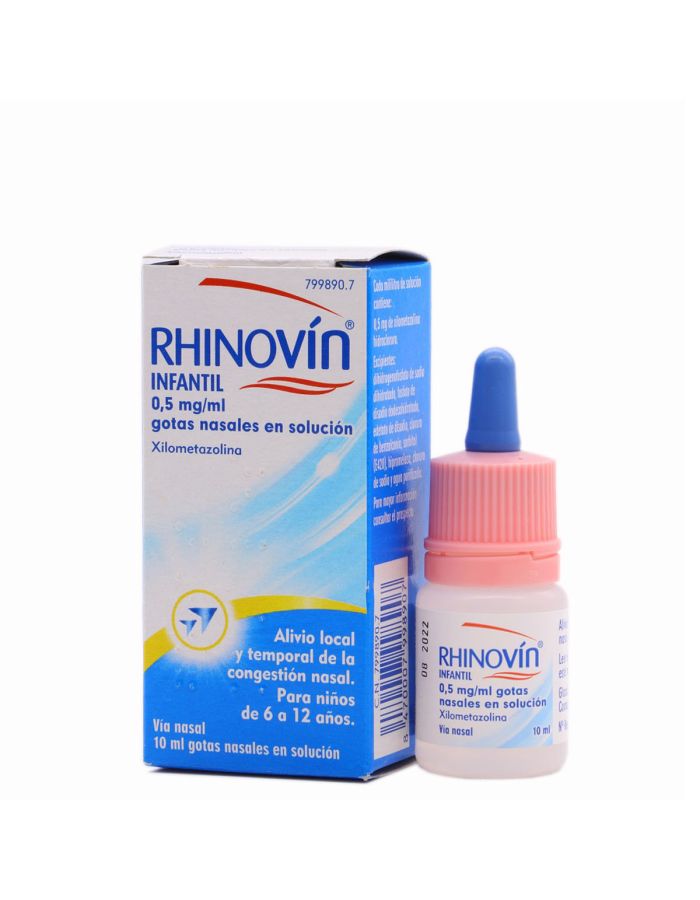 Rhinovin Infantil Gotas Nasales 10 ml     