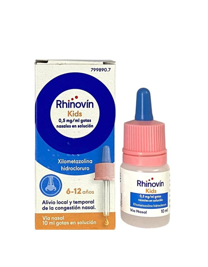 Rhinovin Infantil Gotas Nasales 10 ml     