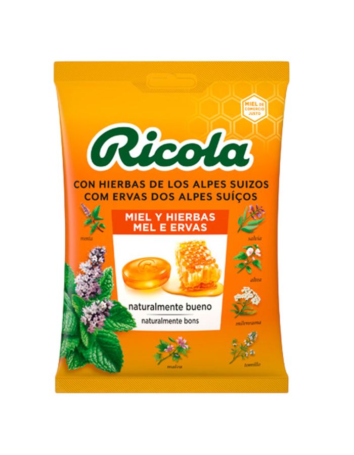 Ricola Miel y Hierbas Caramelos 70g