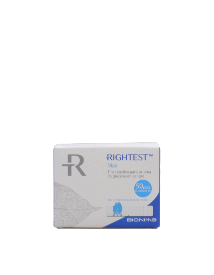 Rightest Max Tira Reactiva Glucosa