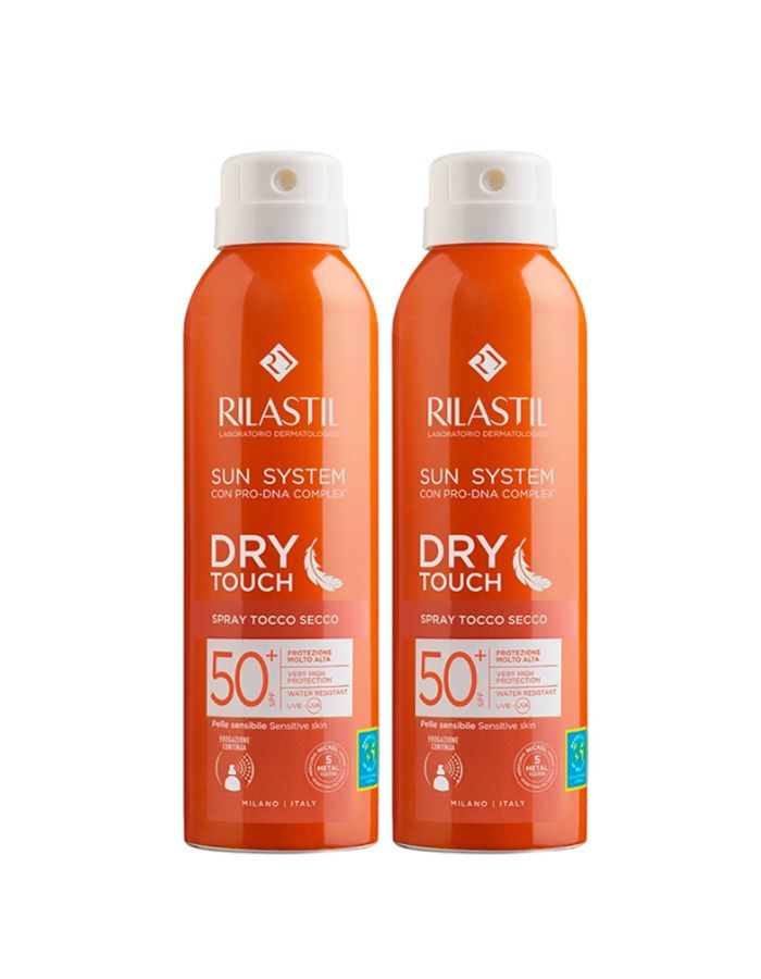 Rilastil Sun System Dry Touch SPF50+ Spray Duplo 200ml x 2