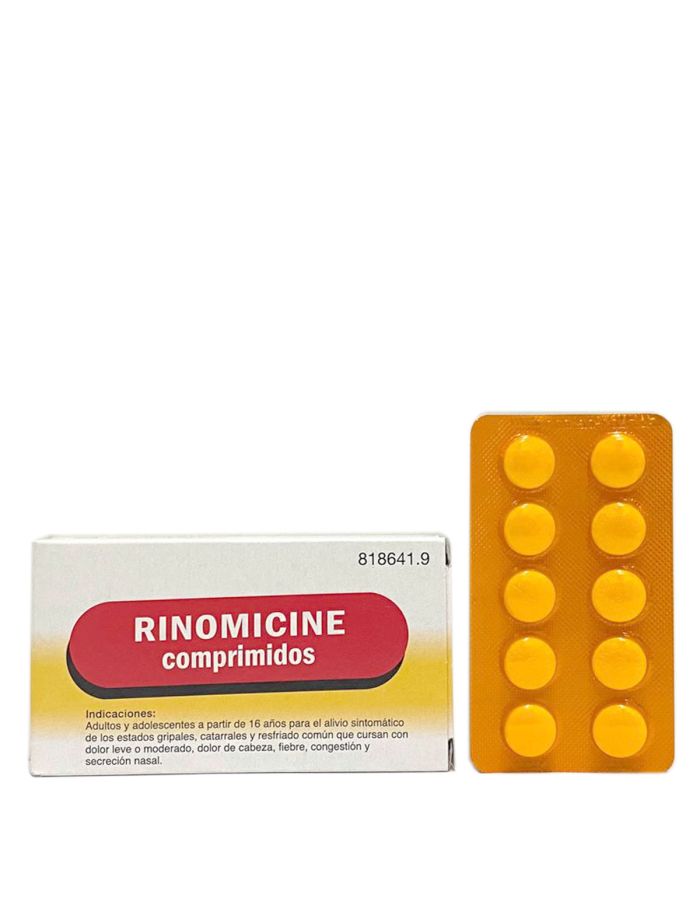 Rinomicine Activada 10 Comprimidos