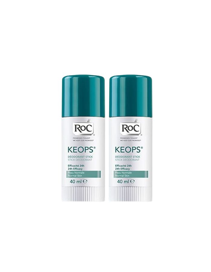 RoC Keops Desodorante Stick Duplo 40ml x 2