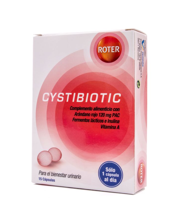 Roter Cystibiotic 15 Cápsulas