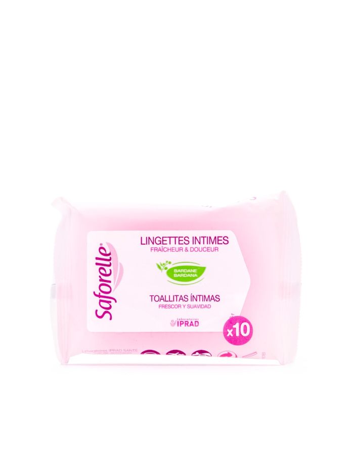 Saforelle Toallitas Íntimas 10U
