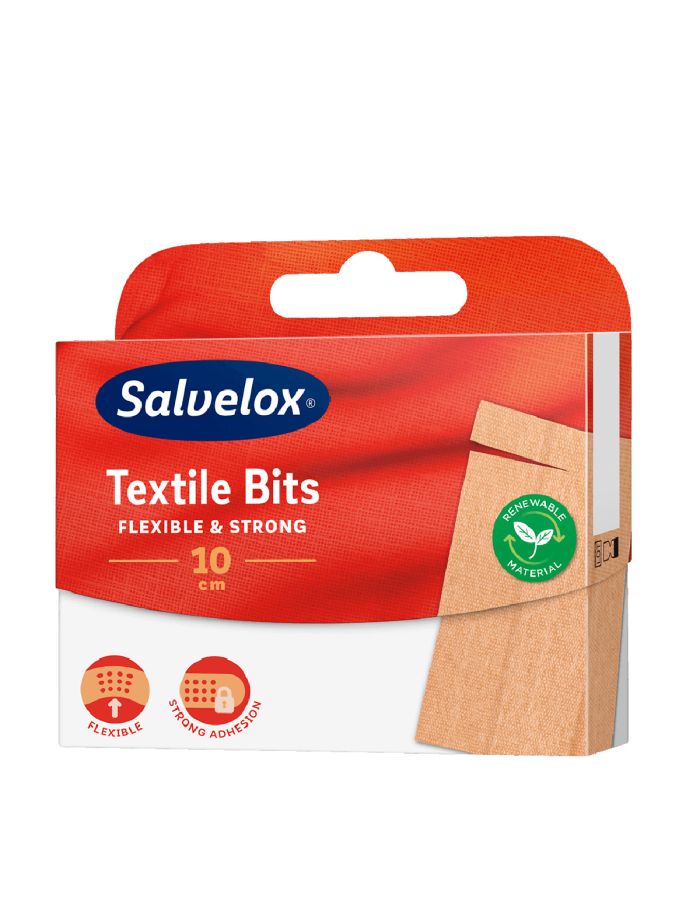 Salvelox Textil Bits 10 Apósitos 10cm x 6cm