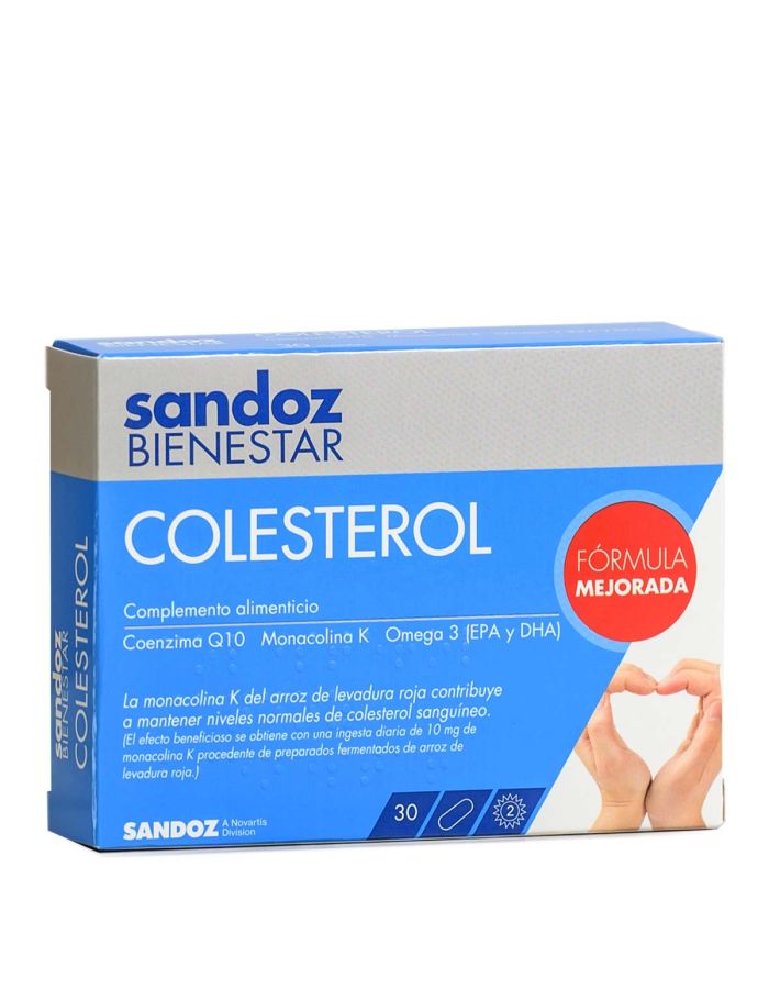 Sandoz Bienestar Colesterol 30 Cápsulas